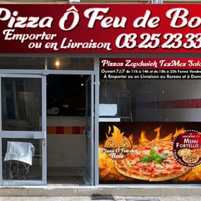 devanture de la pizzeria