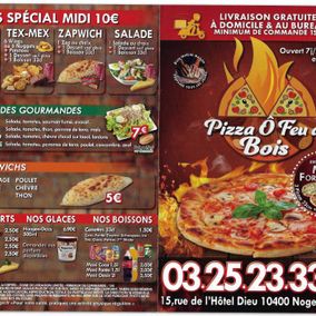 flyer pizzas